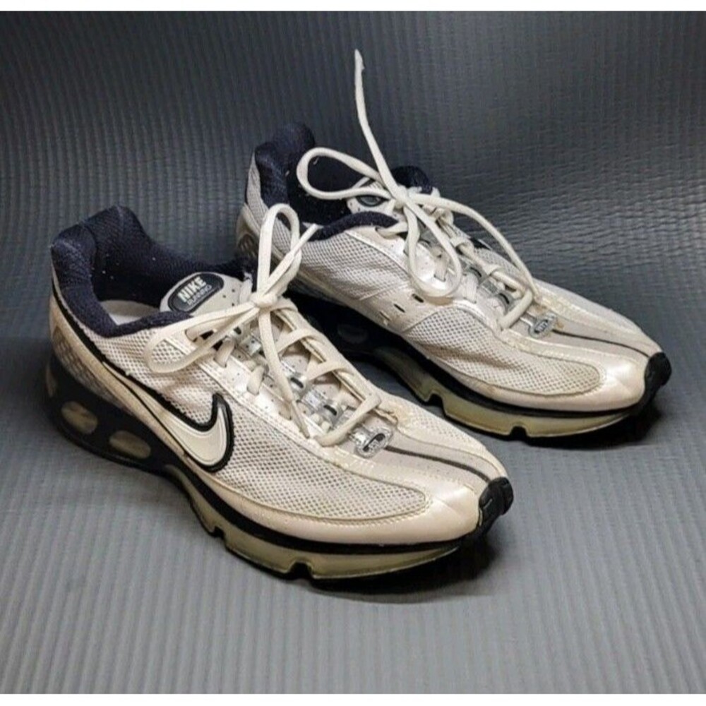 RARE🔥 Nike Air Max 360 III White Metallic Silver Sz 9.5 Vintage 2008 318159-102